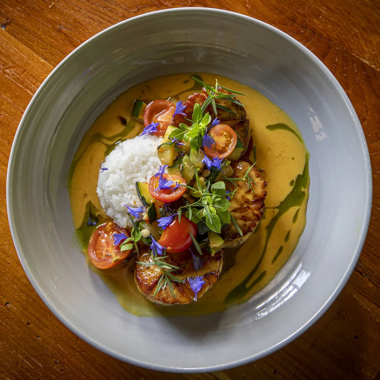 A plated dish at Chartreuse