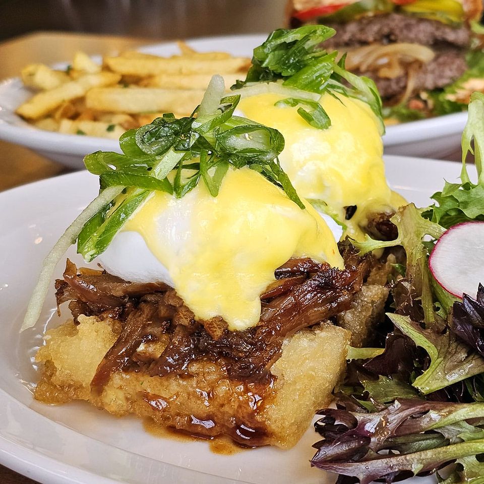 A brunch dish at Dime Store
