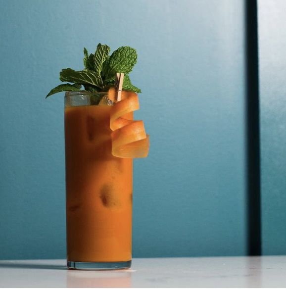 A cocktail at Dragonfly