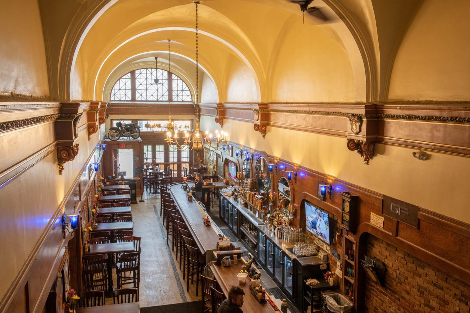 A Grand Trunk Pub boltíves vendégtere