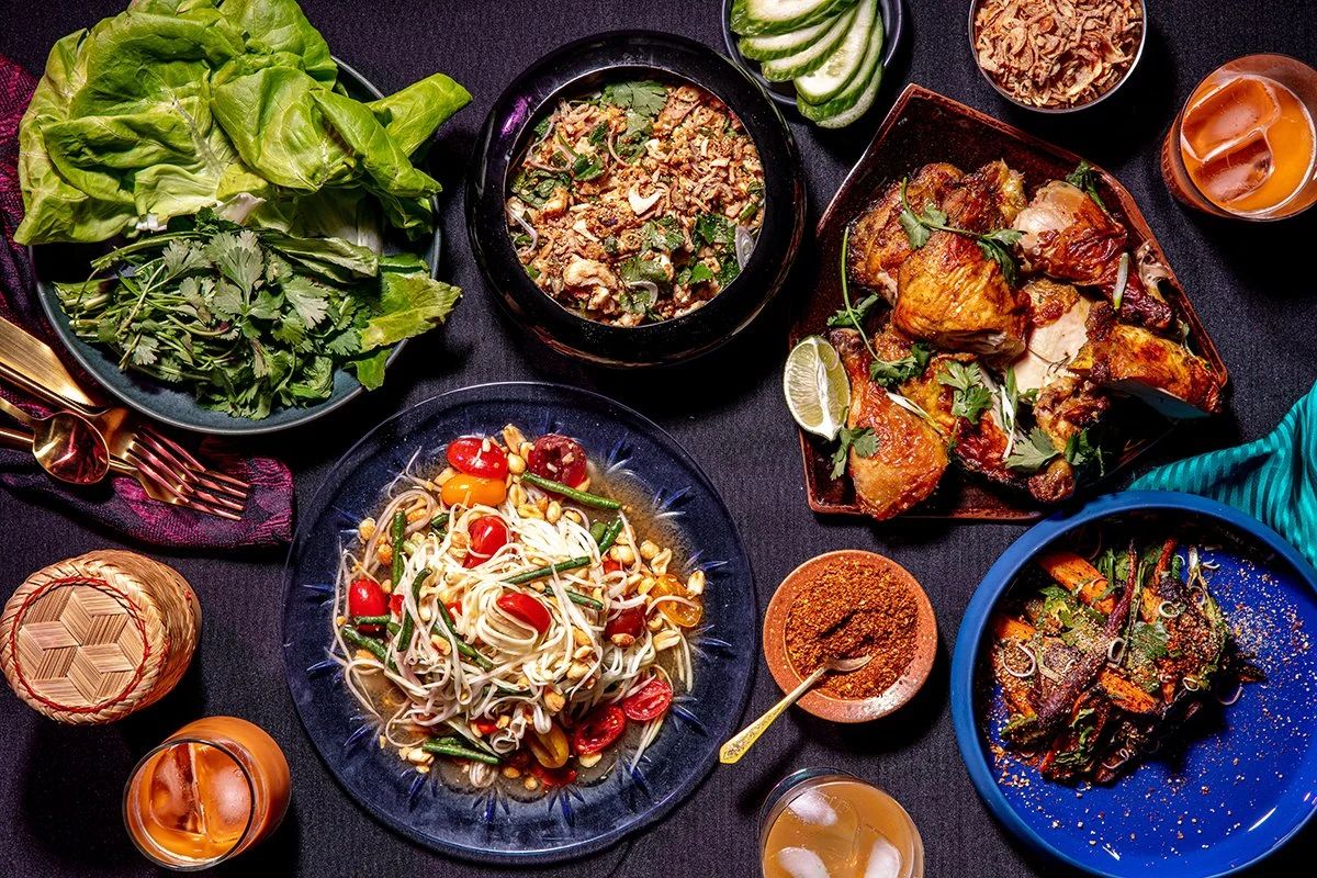 A selection of Takoi dishes