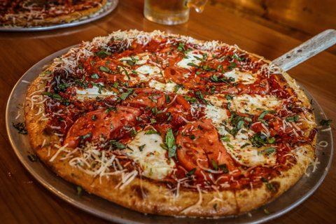 Brass Rail Pizza Bar: Brass Rail bar photo from the homepage carousel