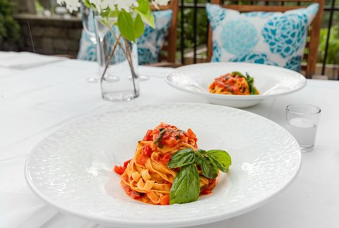 Café Cortina: Café Cortina restaurant photo used on its About page