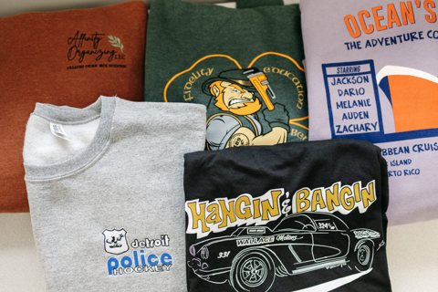 Graphicwear: Graphicwear production work