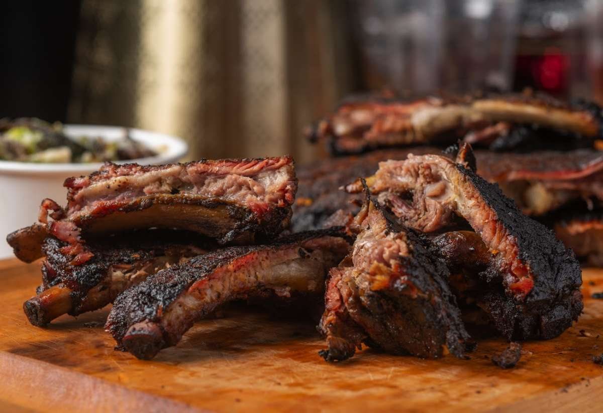 Smokey G's Smokehouse: Smokey G's catering spread