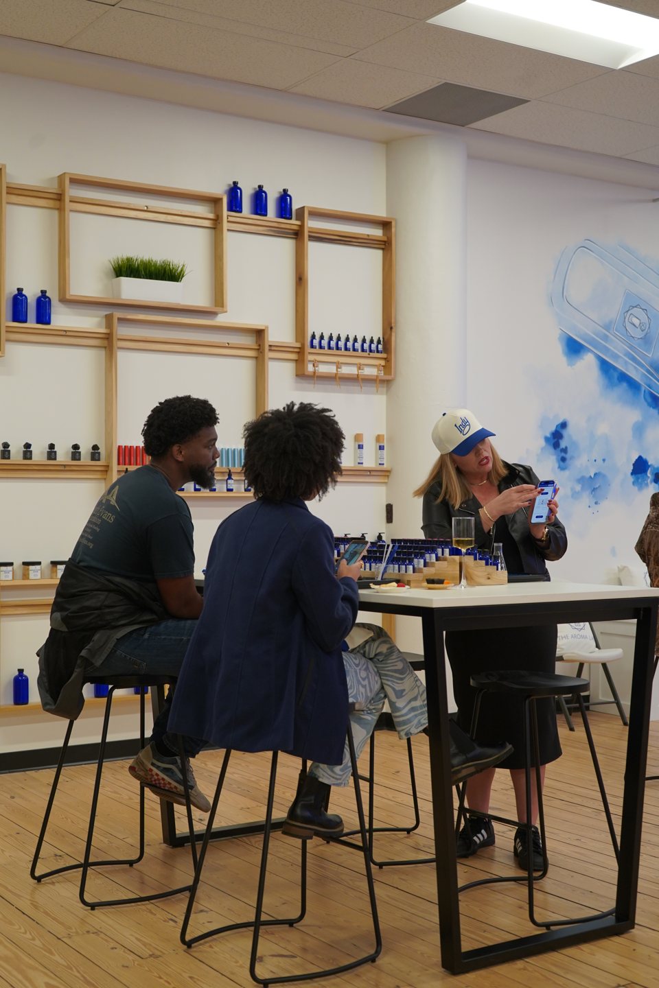 The Aroma Labs: Aromatenders, the staff who guide scent blending