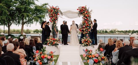 Twelve24 Events: Wedding designed by Twelve24 Events (homepage hero)