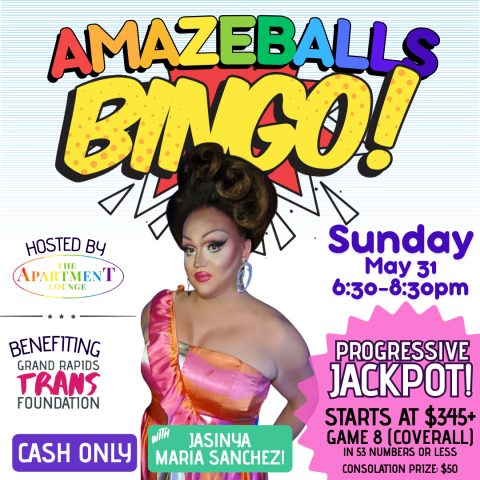 Amazeballs Bingo! With Jasinya Maria Sanchez ($345+ JACKPOT) (21+) — Organizer image