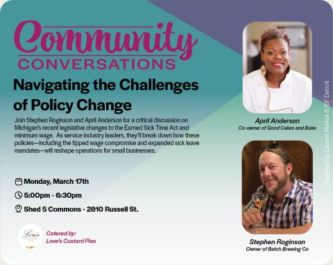 Community Conversations: Navigating the Challenges of Policy Change — Organizer image