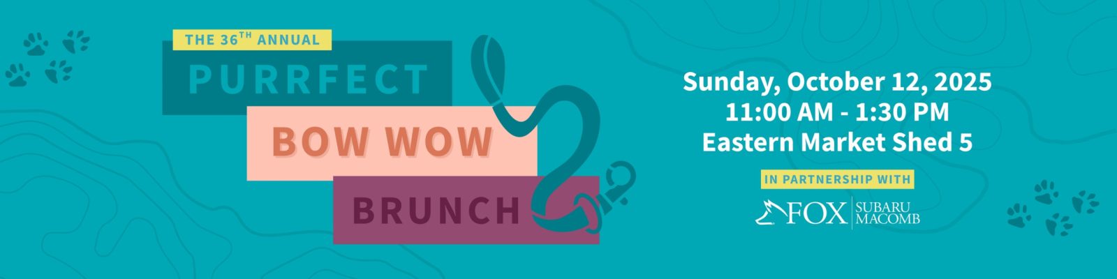 36. éves Purrfect Bow Wow Brunch — Szervezői kép