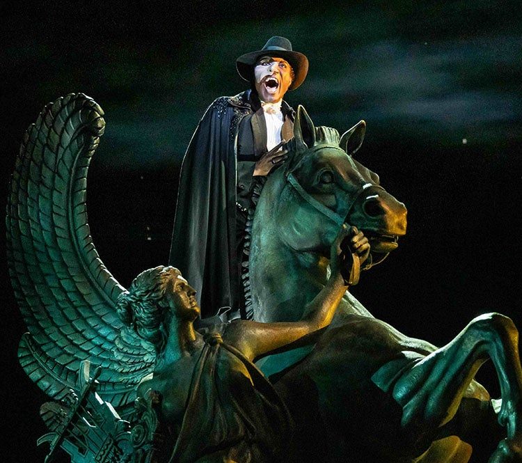 The Phantom of the Opera: 16 előadás a Wharton Center for Performing Arts színpadán — Szervezői kép