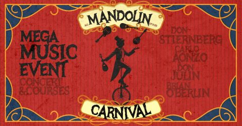 Mandolin carnival with Carlo Aonzo, Don Stiernberg, Brian Oberlin, and Don Julin — Organizer image