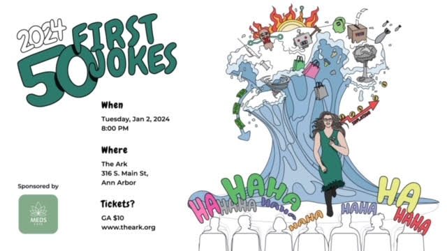 50 First Jokes — Organizer image