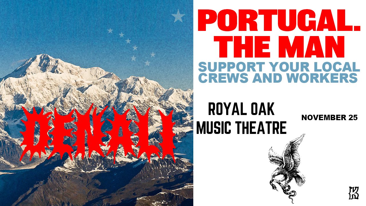 Portugal. The Man koncert a Royal Oak Music Theatre-ben — Szervezői kép