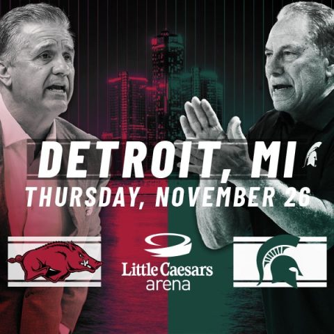 Men’s College Basketball: Michigan State vs. Arkansas