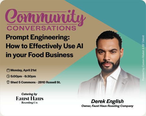 Community Conversations: How to Effectively Use AI in Your Food Business — Organizer image