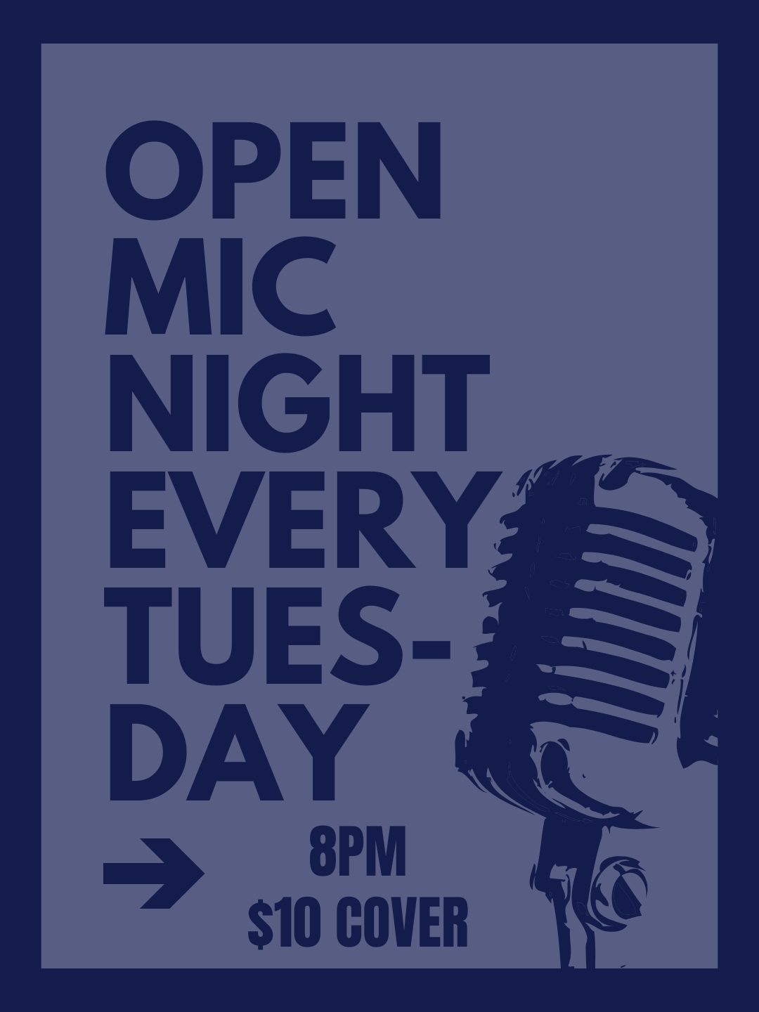 Open Mic: Art In A Fly Space — Szervezői kép