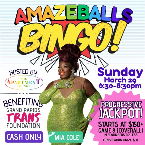 ✨Amazeballs Bingó Mia Cole-dzsel ($150+ JACKPOT) (21+) — Szervezői kép