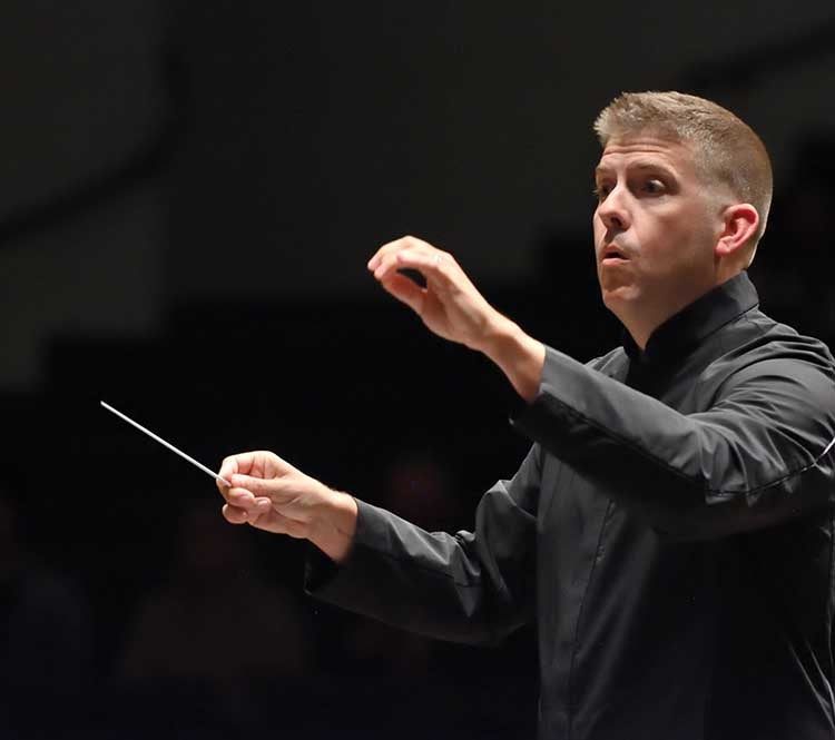 Symphony Band-koncert az East Lansing-i Wharton Centerben — Szervezői kép