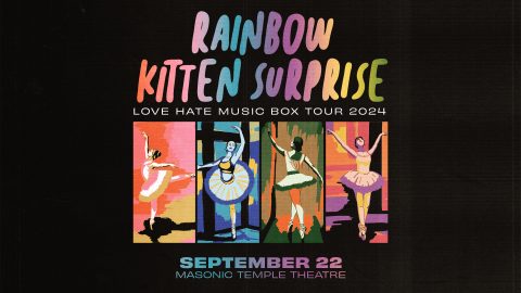 Rainbow Kitten Surprise – Love Hate Music Box Tour — Organizer image