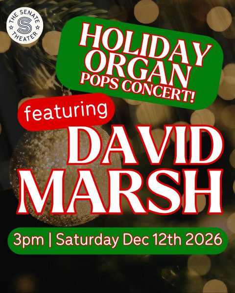 Holiday Organ Pops Concert Featuring David Marsh
