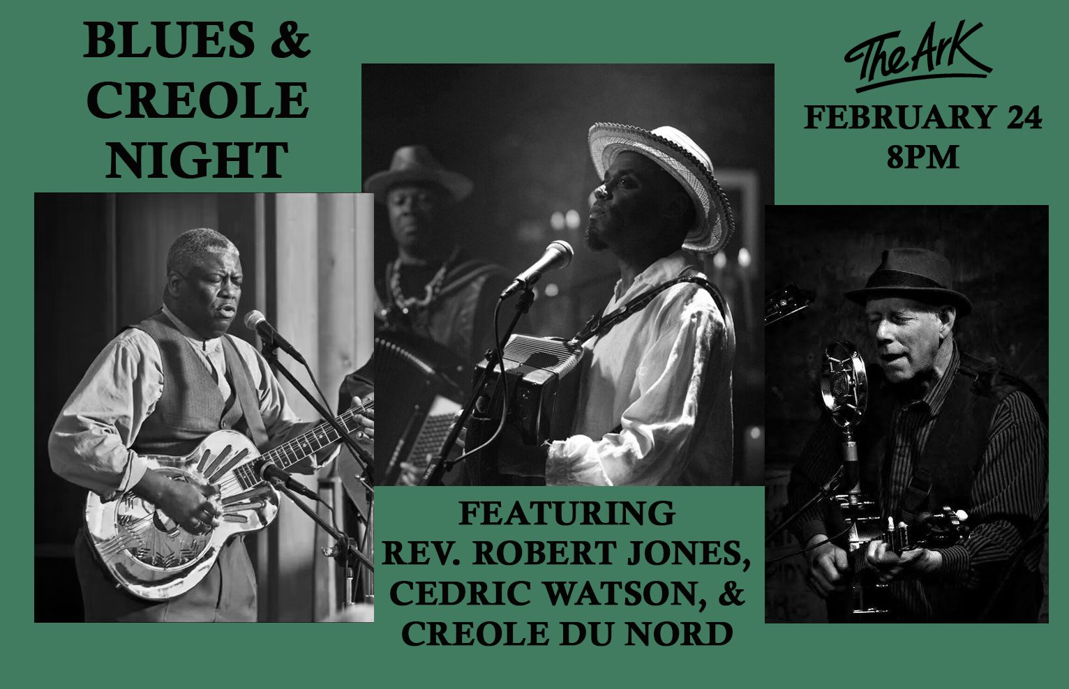 Blues & Creole Night — Organizer image