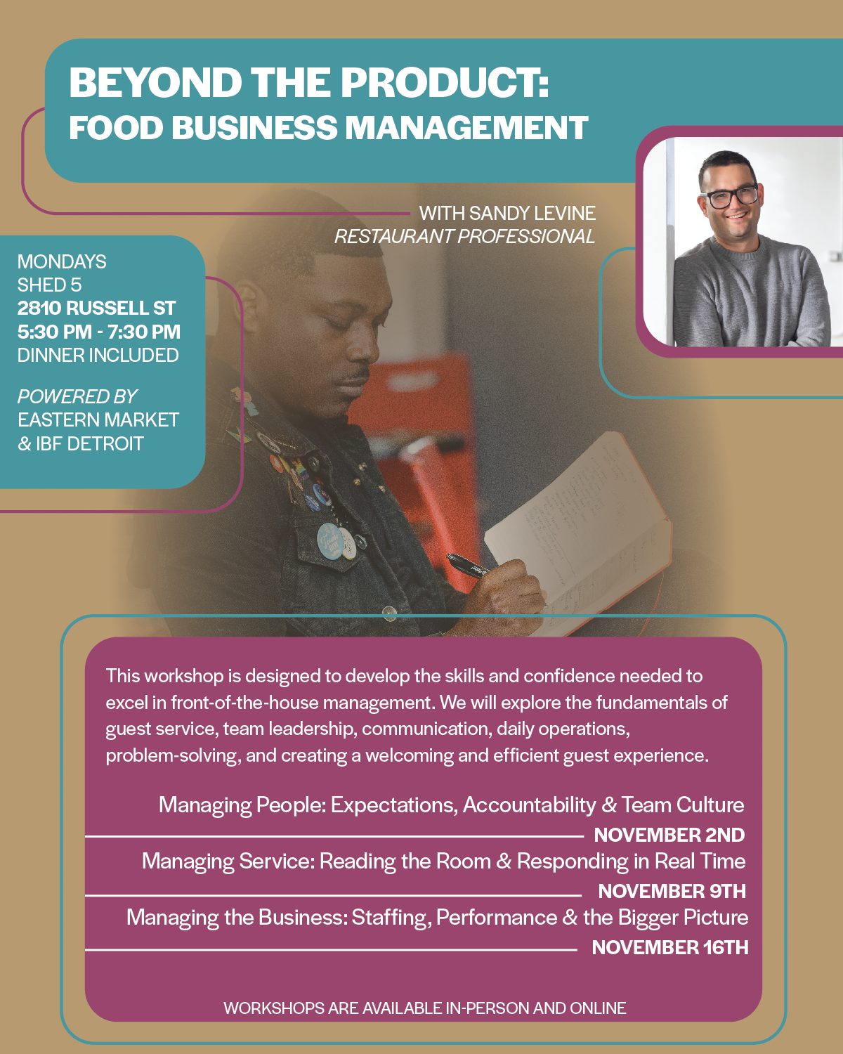 Drop-In Series: Beyond the Product – Managing Service — Organizer image
