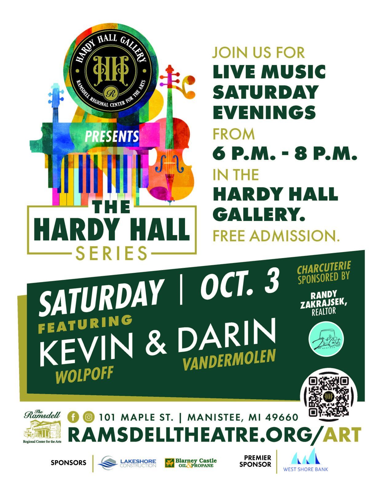 Hardy Hall Series: Season Kickoff with Darin Vandermolen & Kevin Wolpoff — Organizer image