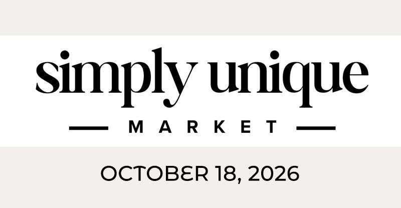 Simply Unique Market — October 18, 2026 — Organizer image