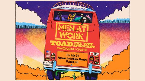 Men at Work, Toad the Wet Sprocket, & Shonen Knife — Organizer image