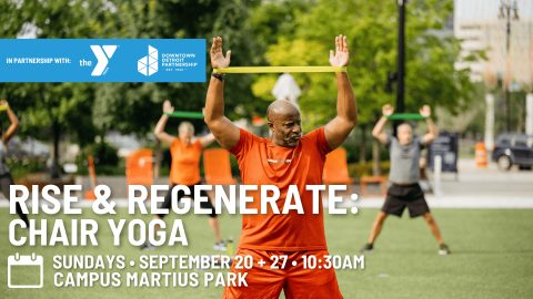 Rise & Regenerate – székjóga a Boll Family YMCA-val — Szervezői kép