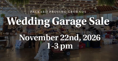 Wedding Garage Sale – wedding planning should be exciting, not overwhelming