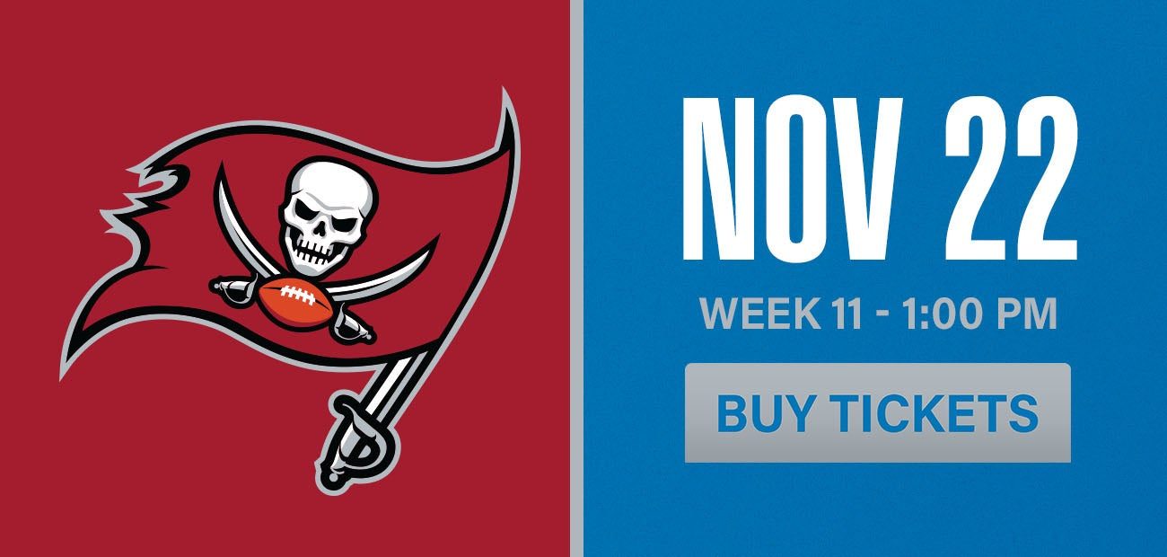 BUCCANEERS VS LIONS — Organizer image