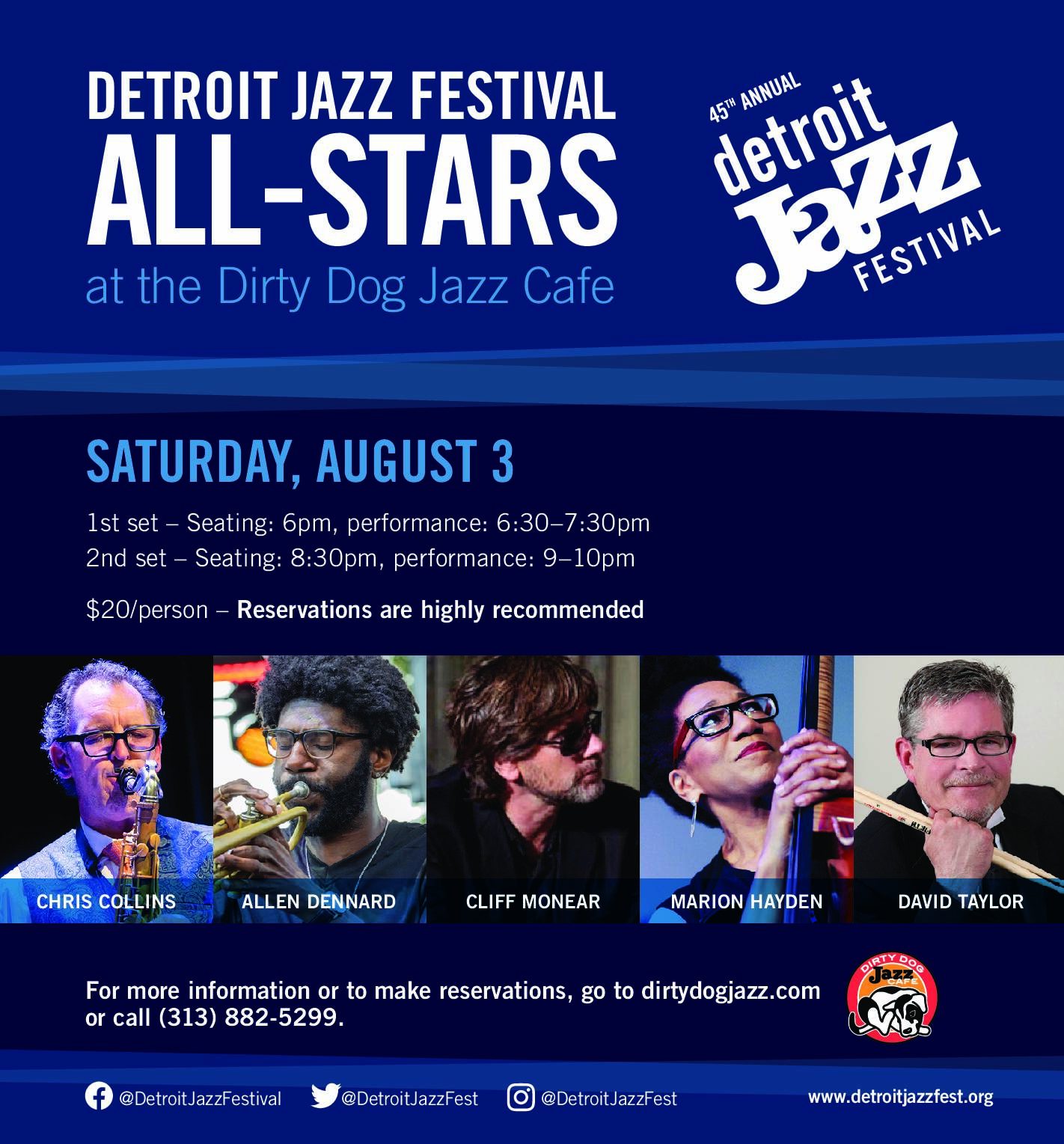 Detroit Jazz Festival All-Stars — Organizer image