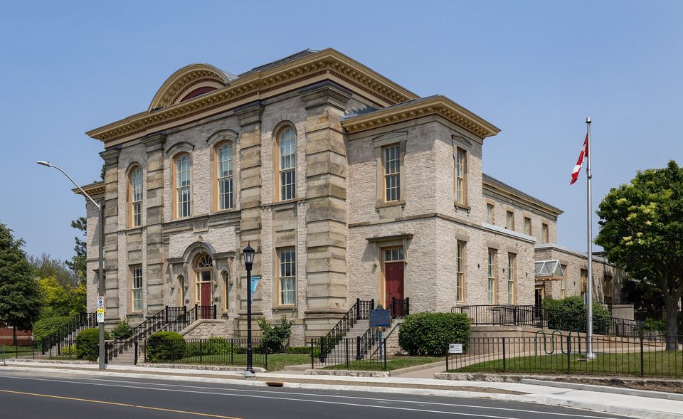 A Mackenzie Hall, az egykori bíróság