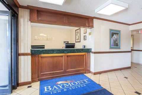 The front desk