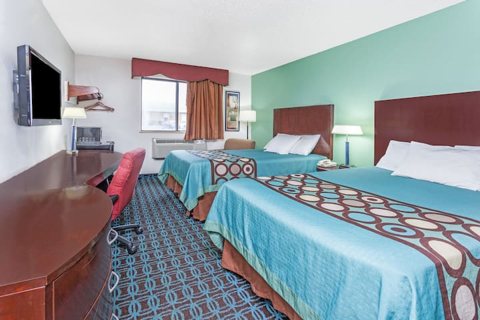 Room with two beds