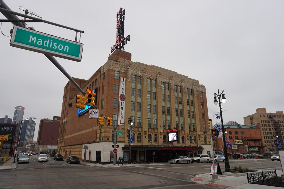 Music Hall Center for the Performing Arts — Music Hall Center for the Performing Arts exterior