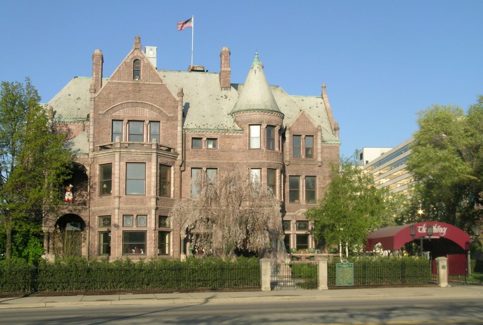 The Whitney — The Whitney (David Whitney House) exterior on Woodward Avenue