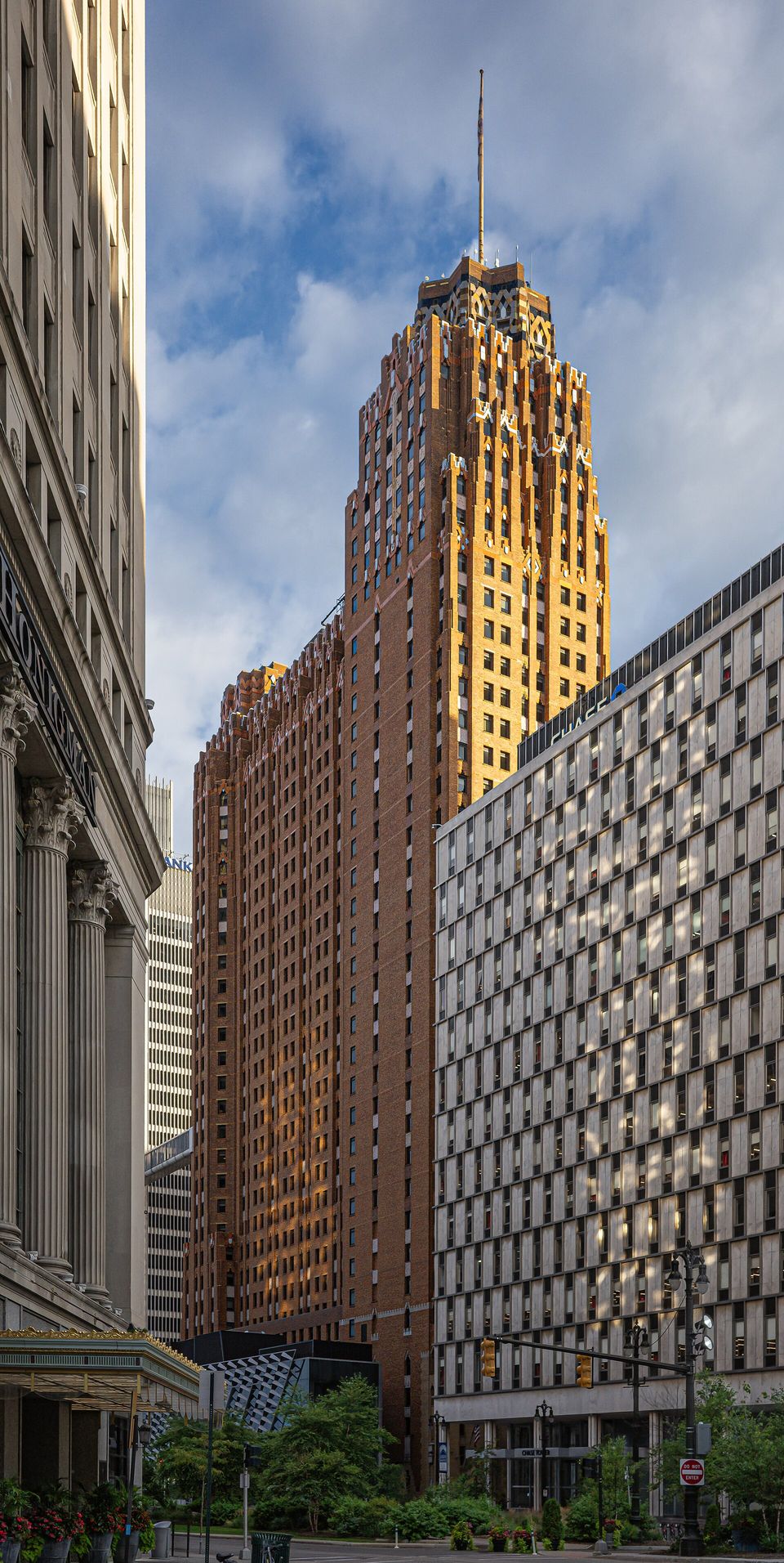 The Art Deco Guardian Building downtown