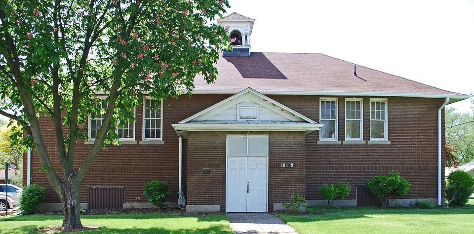 The historic District No. 5 schoolhouse