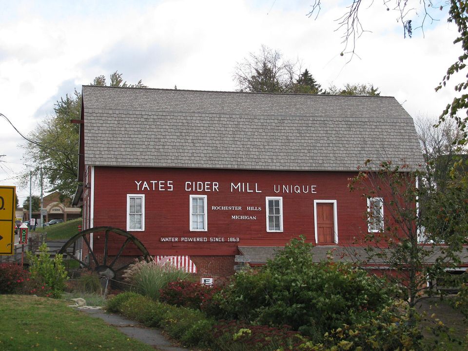 A Yates Cider Mill főépülete