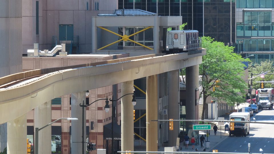 Financial District station photographed down the track (2022)