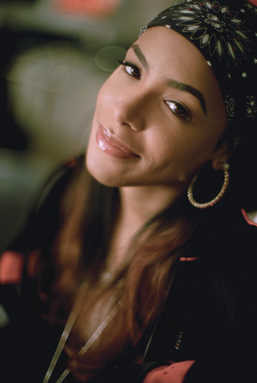 Aaliyah portréja