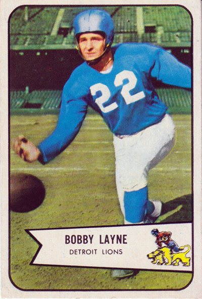 Bobby Layne portréja