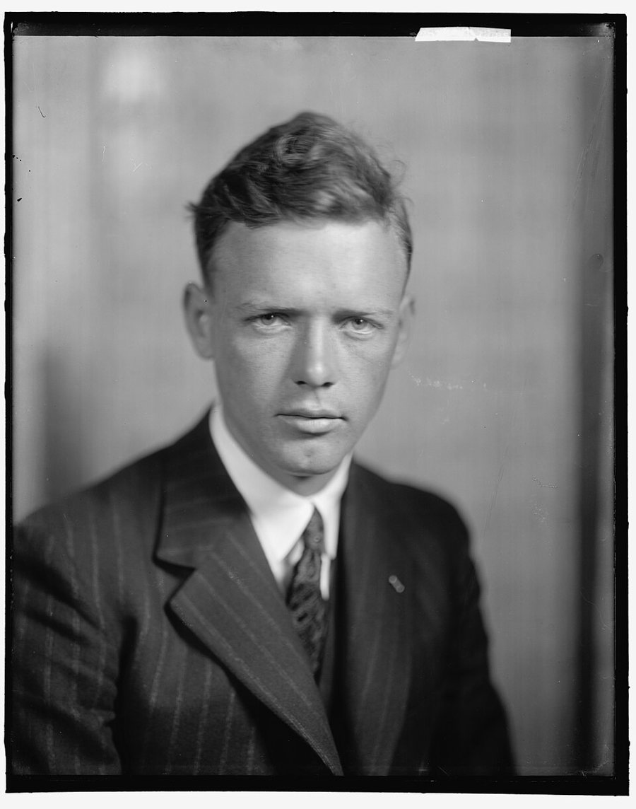 Charles Lindbergh portréja