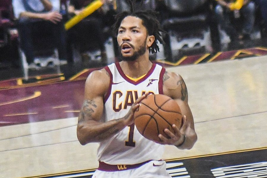 Derrick Rose portréja
