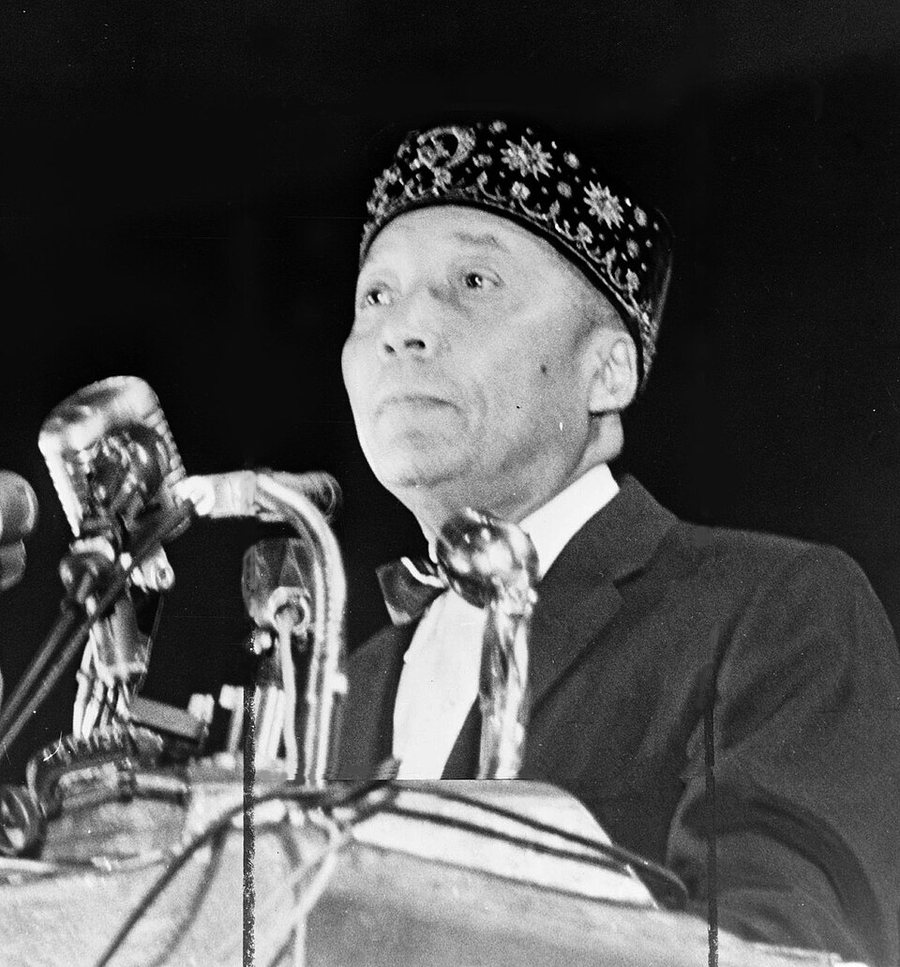 Elijah Muhammad portréja