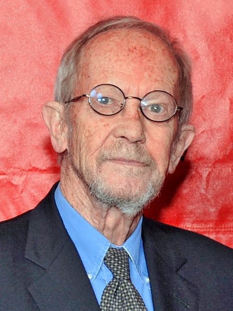 Elmore Leonard portréja