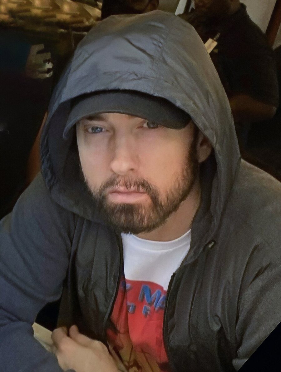 Eminem portréja